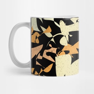 Colorful Random Shapes Abstract Pattern Mug